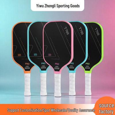 T700 Matte Carbon Fiber 16mm Pickleball Paddle - Lightweight, Professional Competition Style