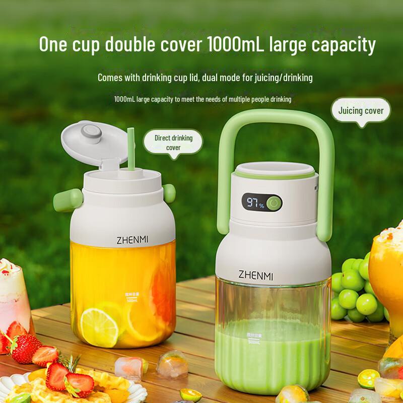 Zhenmi Tritan Trådløs Bærbar Juicekopp J15
