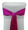 Darling Souvenir Pack Of 75 Satin Chair Sashes Bow Sash For Wedding & Events Supplies Party Decoration Chair Cover Sash - Colors