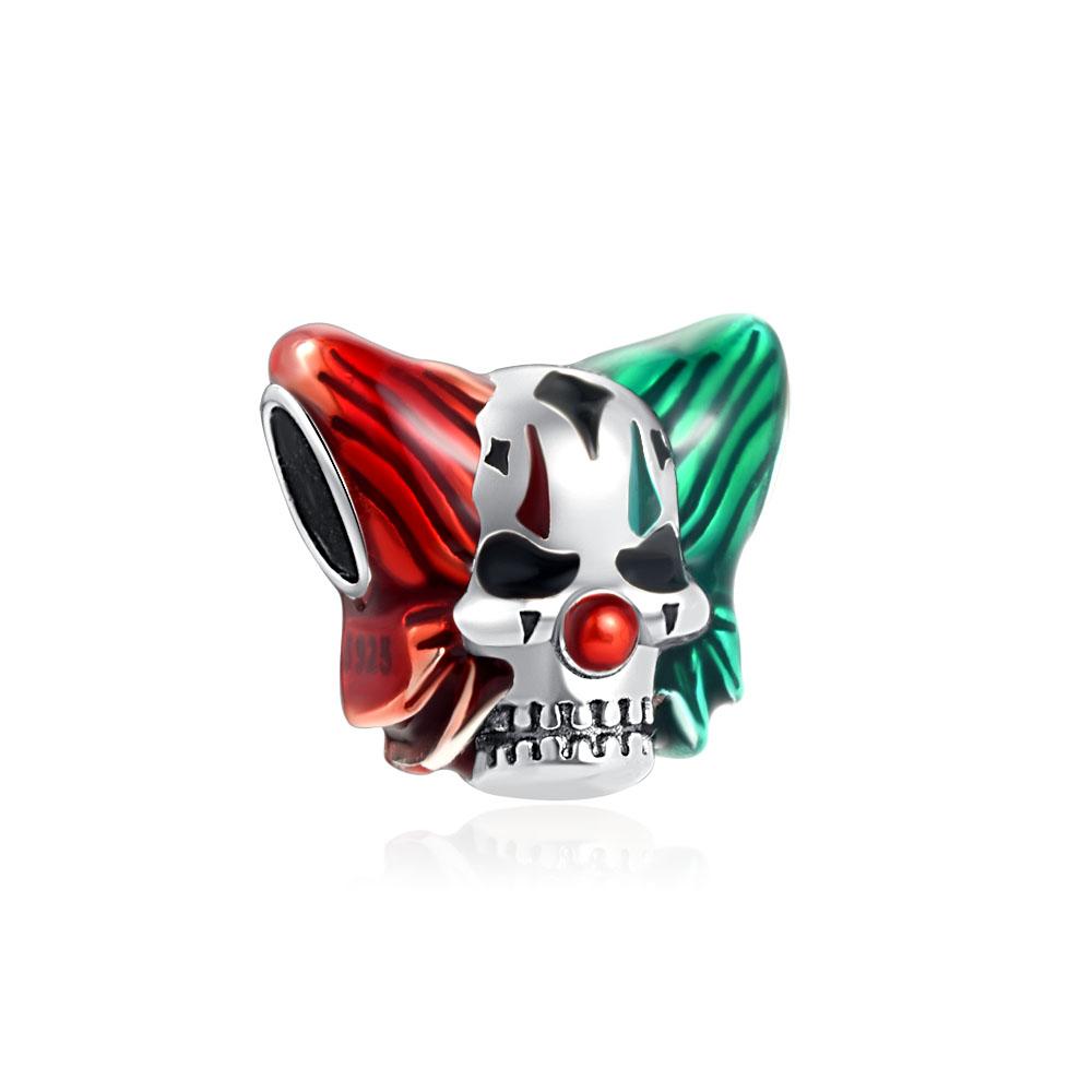 Girl New Original Metal Plated Accessories Fashion Charm Halloween Series Skull Pendant Fit Pendant Bangle Ideal for Make Your Own Accessory Gift