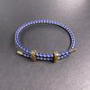 10Pc Luxury Multicolor Fashion Adjustable Bracelet Stainless Steel Wire Waterproof Rope Bracelet Men Women Jewelry Accessories