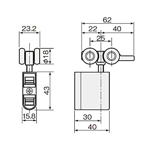 Top hoist [Atom] HR-220-DG DG color