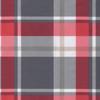 Vidaxl Pallet Sofa Cushions, 2 Pcs, Red Check, Fabric