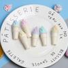 6pcs Mini Ice Cream Cone Highlighter Pens - Cute Fluorescent Markers In Pastel Colors for Note-Taking and Journaling