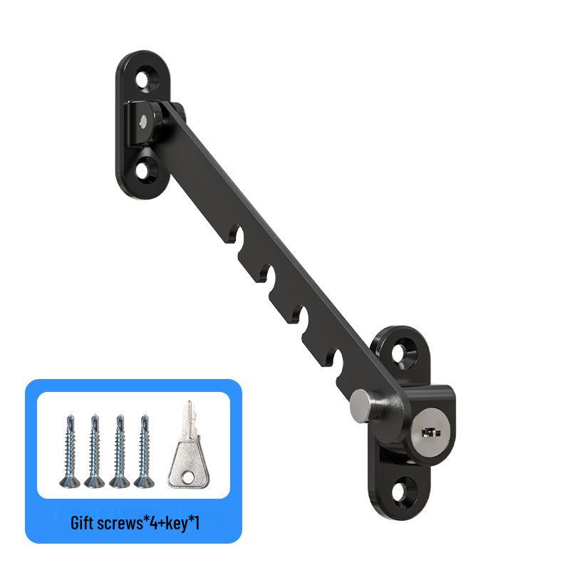 UPVC Child Safety Door/Window Restrictor & Windproof Hook Lock