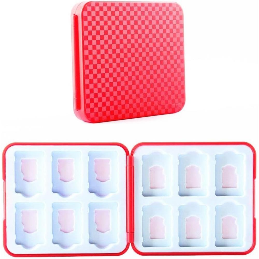 Portable 12 Slots Game Memory Card Case Storage Holder for Nintendo Switch Accessories Game Accessory