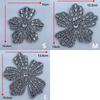 Rhinestone Flower Patches DIY Decorative Patches New Beaded Patches  Clothes Accessories