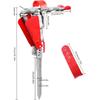 Automatic Spring Fishing Rod Holder 2 Pack - Stainless Steel for Ground Support Brackets, Adjustable Sensitivity & Folding Fish Pole Rack