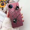 For Vivo V50 Case V2427 Phone Case 2025 New Fashion Butterfly Silicone Soft Cover For Vivo V50 Lite VivoV50 5G Shockproof Bumper