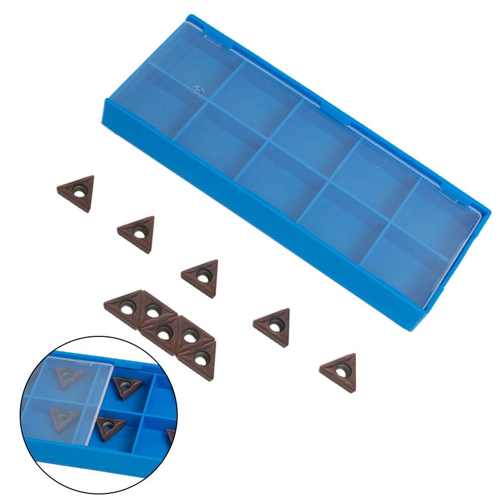10pcs TCMT110204 VP15TF / TCMT21.51 Carbide Inserts CNC Blade Lathe Turning Tool