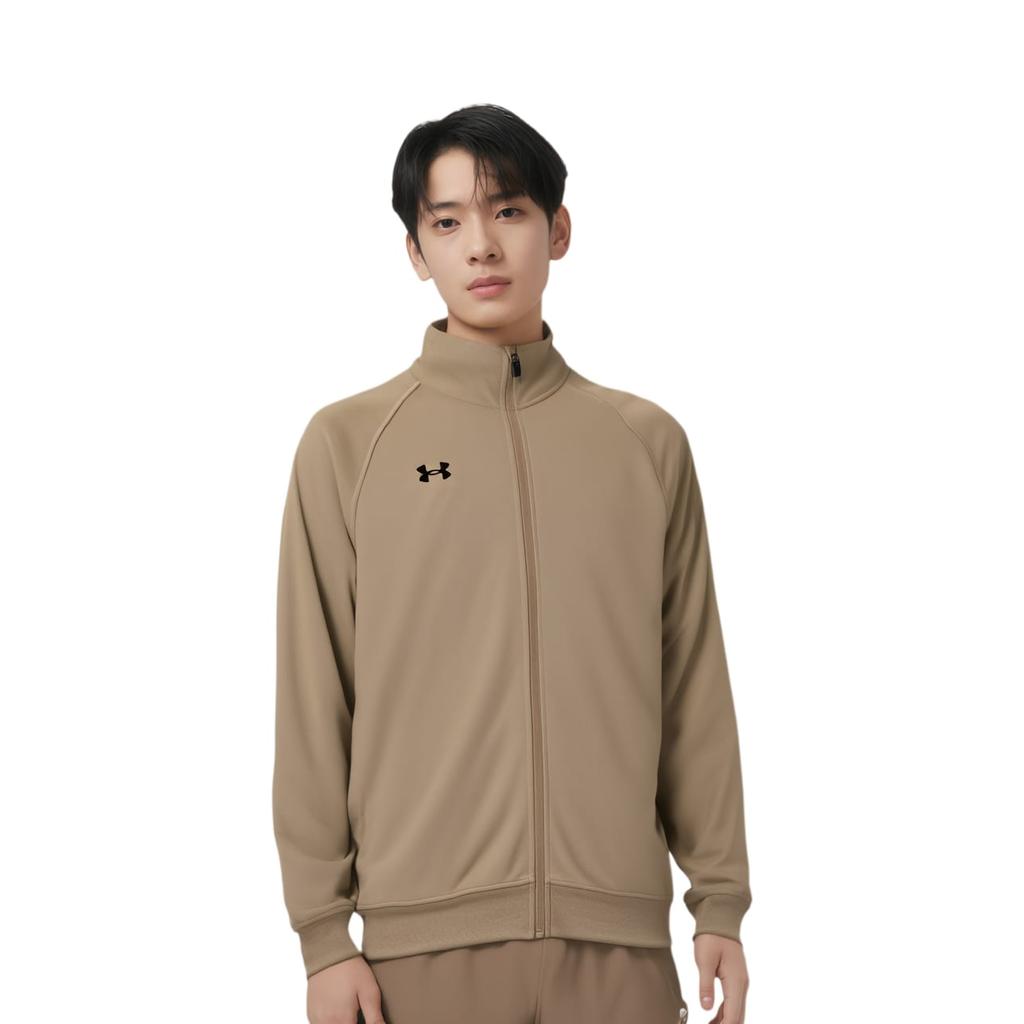 Under Armour Jackets Men's Khaki Stand Collar Moderate Other 25600404-299