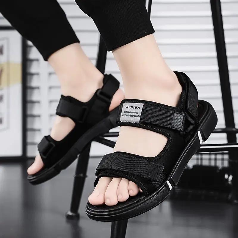 Fashion Ultralight Men's Sandal Beach Outdoor Luxury H Designer Comfortable Clearance Sale 39 New Summer Low Price Barefoot Male Shoe