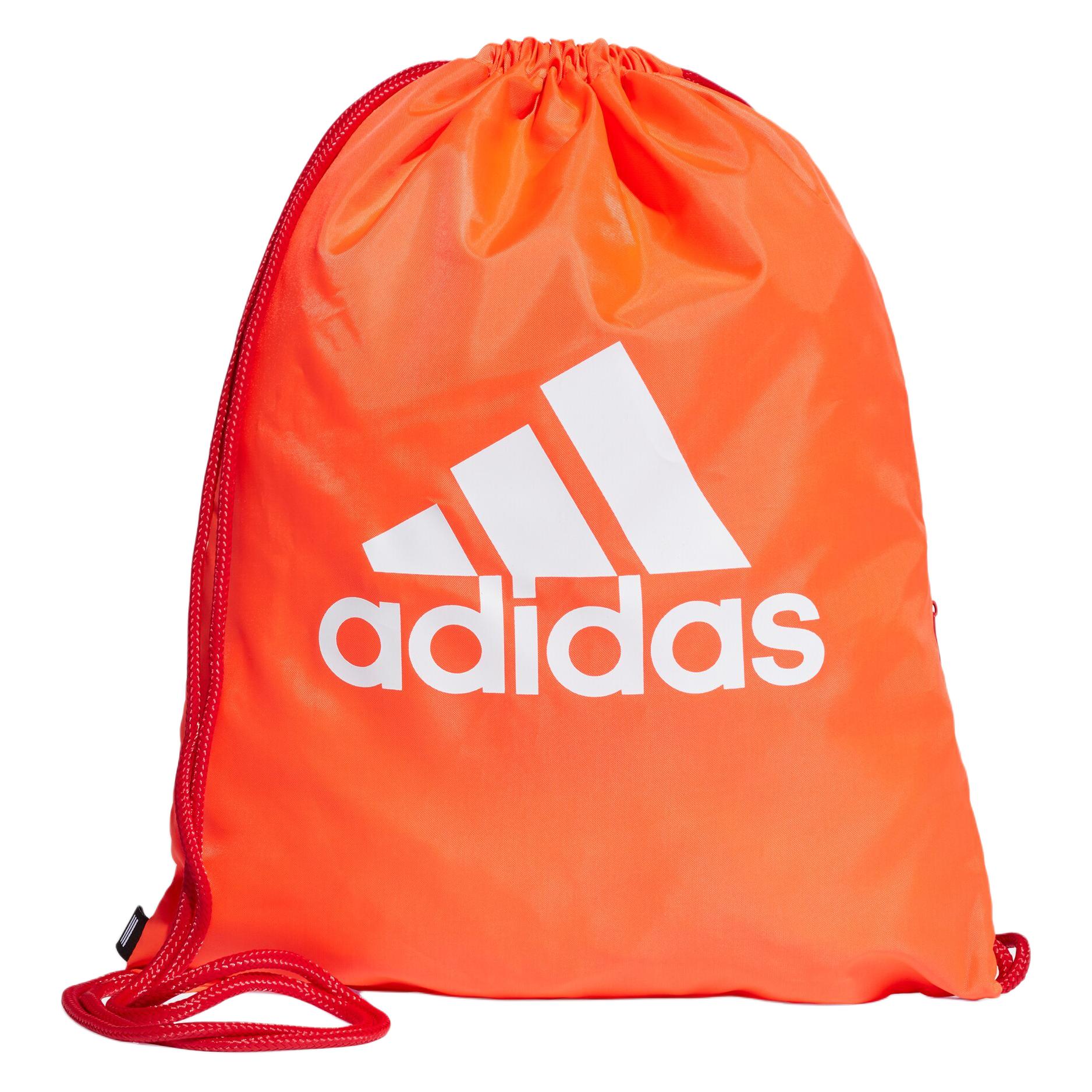

Adidas Polyester Backpack Gym Bag Large Unisex Orange Red Adidas FJ9291