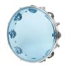 10 Inch Tambourine Adjustable Tone Hand Held Drum Self Tuning Sound Double Row Tambourine for KTV/Party/Festival/Celebration
