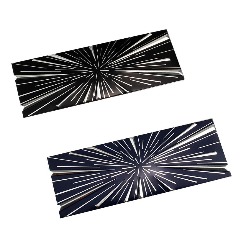 For Tesla Model 3 Y S X Time Space Tunnel Trunk Badge Emblem Decals Sticker Model 3 Highland 2024 Performance Accessories