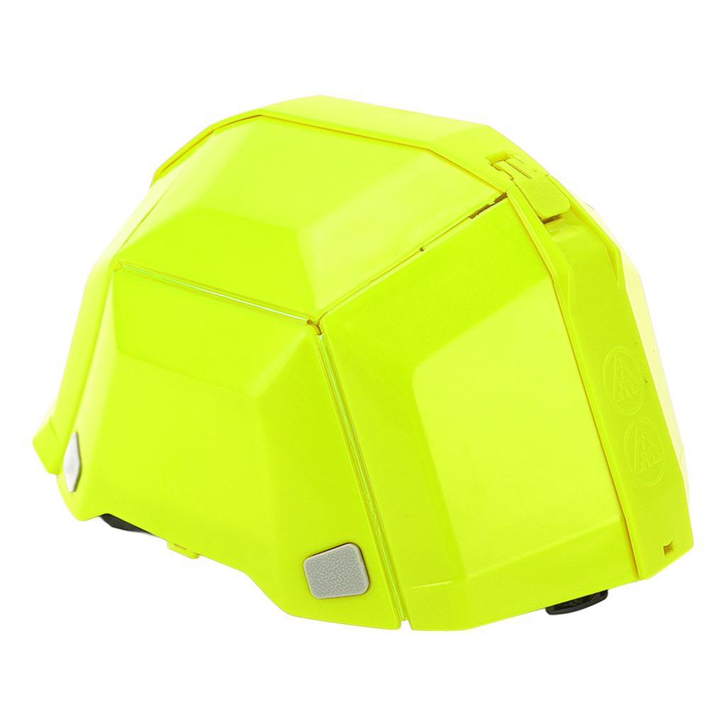 Foldable Helmet High Strength Plastic Head Protection Safety Hat for Outdoor Work Sports Travel White