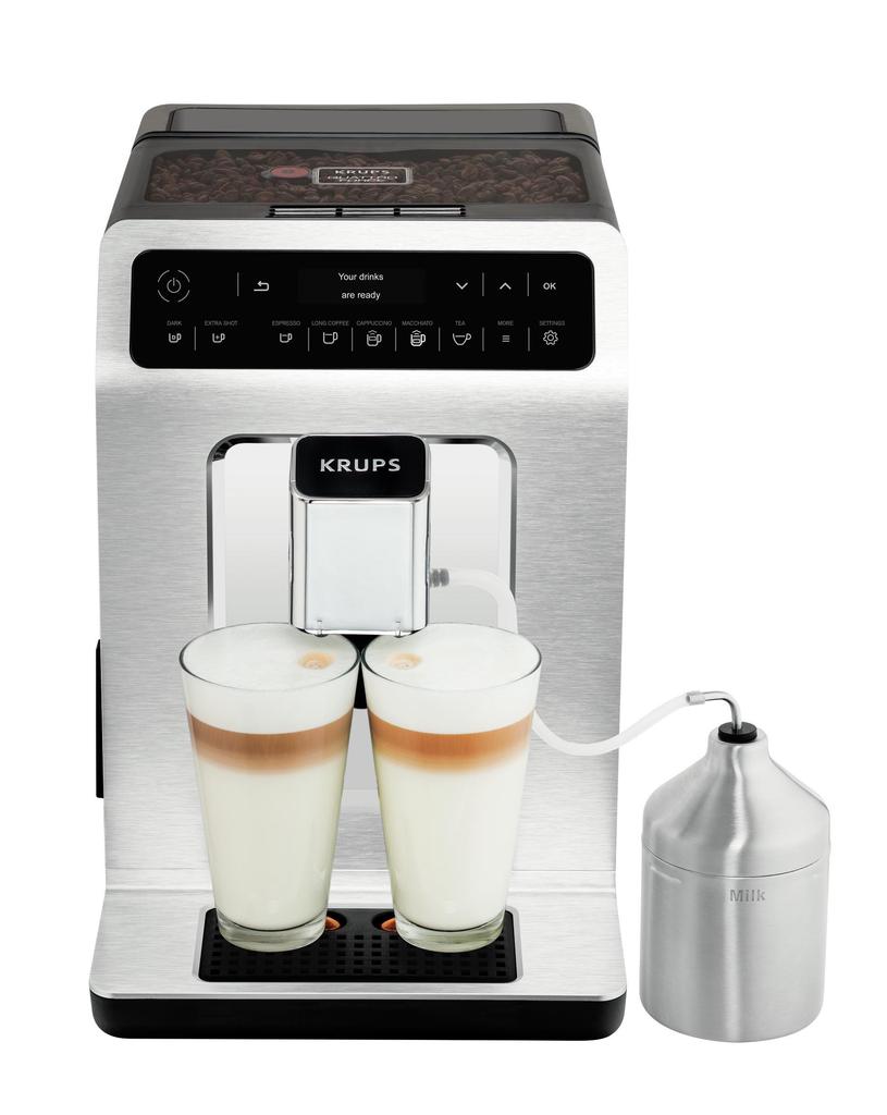 Cafetera capuchino automática krups Evidence One Touch, panel OLED con  pantalla táctil, 2,1 l, cromado comprar a buen precio — entrega gratuita,  reseñas reales con fotos — Joom