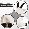 Sheep Toy Lamb Stuffed Animal Home Decor Comfortable Gift Soft Doll for Living Room Girlfriend Lover