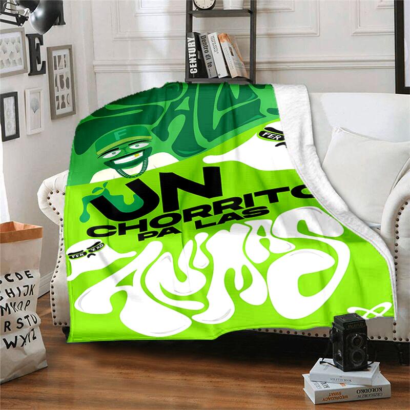1pc Blanket Feid6 Print Design, Lightweight Blanket for Sofa, Bed- Soft &Warm, Gift for All Seasons Like Christmas, Halloween