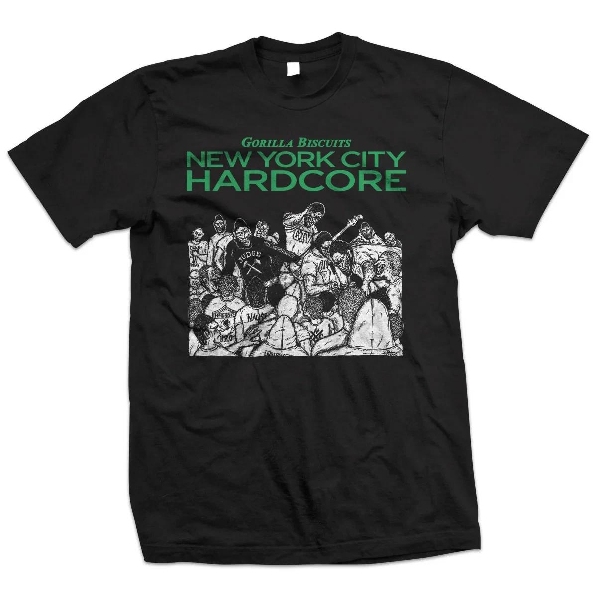 New Music Gorilla Biscuits  NYHC  T Shirt L