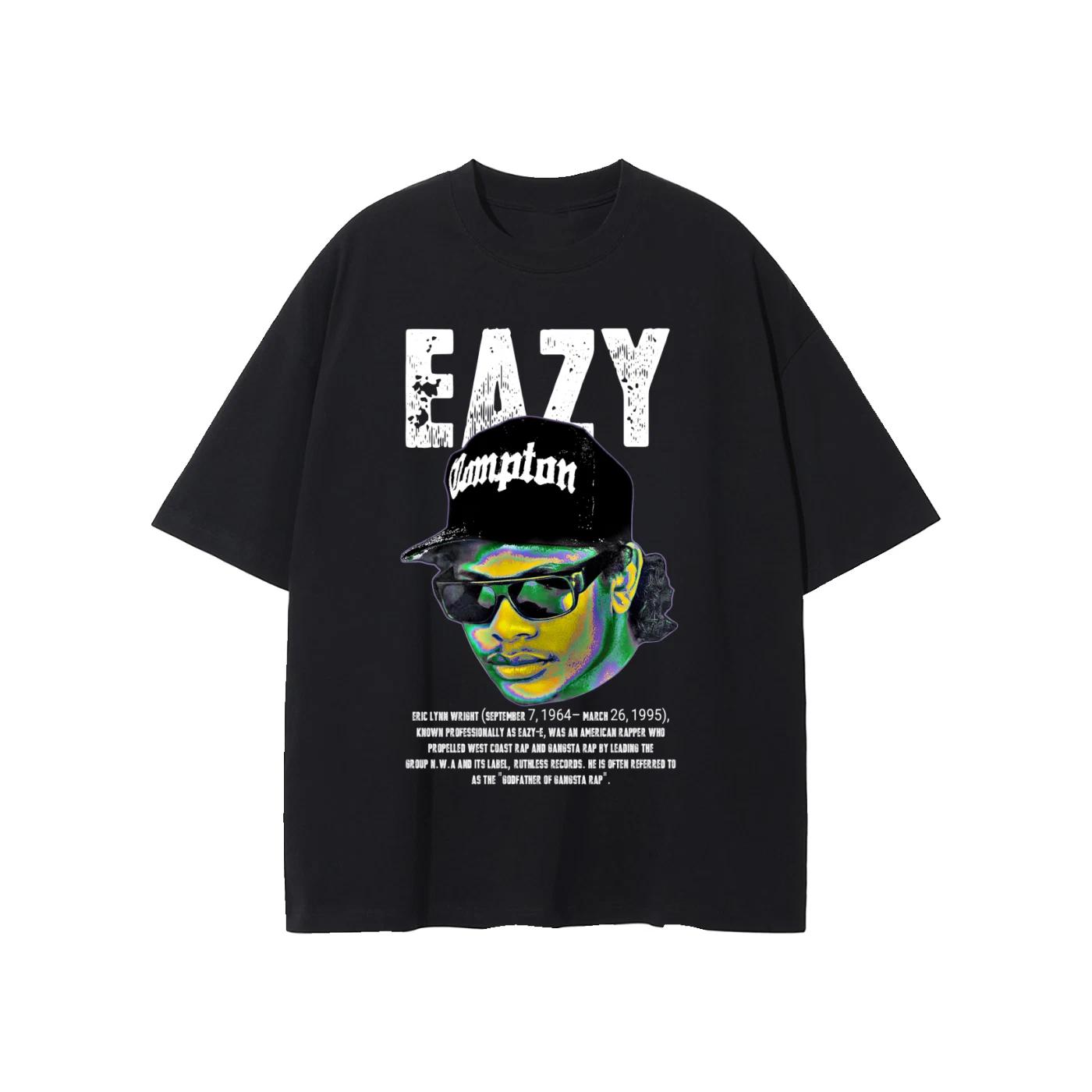 Eazy-e T-Shirts Vintage Overzised Streetwear Ganstar Rap American West Coast 100