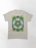 Pentangle Pastel Shades Multicolored Kaleidoscope Pentangle Pattern 4 Classic T-Shirt