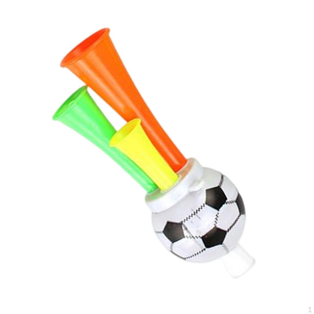 Creative Football Trumpet Toy Three Cheering Props Speaker Cute Gifts for Stage Concerts