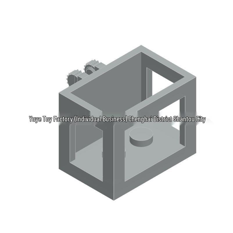 Universal 2x3x2 Building Block Lift Basket - Small Particle Compatible Parts 0.5kg светло-серый