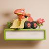 Kids Dinosaur Car Toy Press Go Inertial Drive Pull Back Children Dino Construction Vehicle Educational Truck Toy Toddlers Boys Girls Gift Party Favors