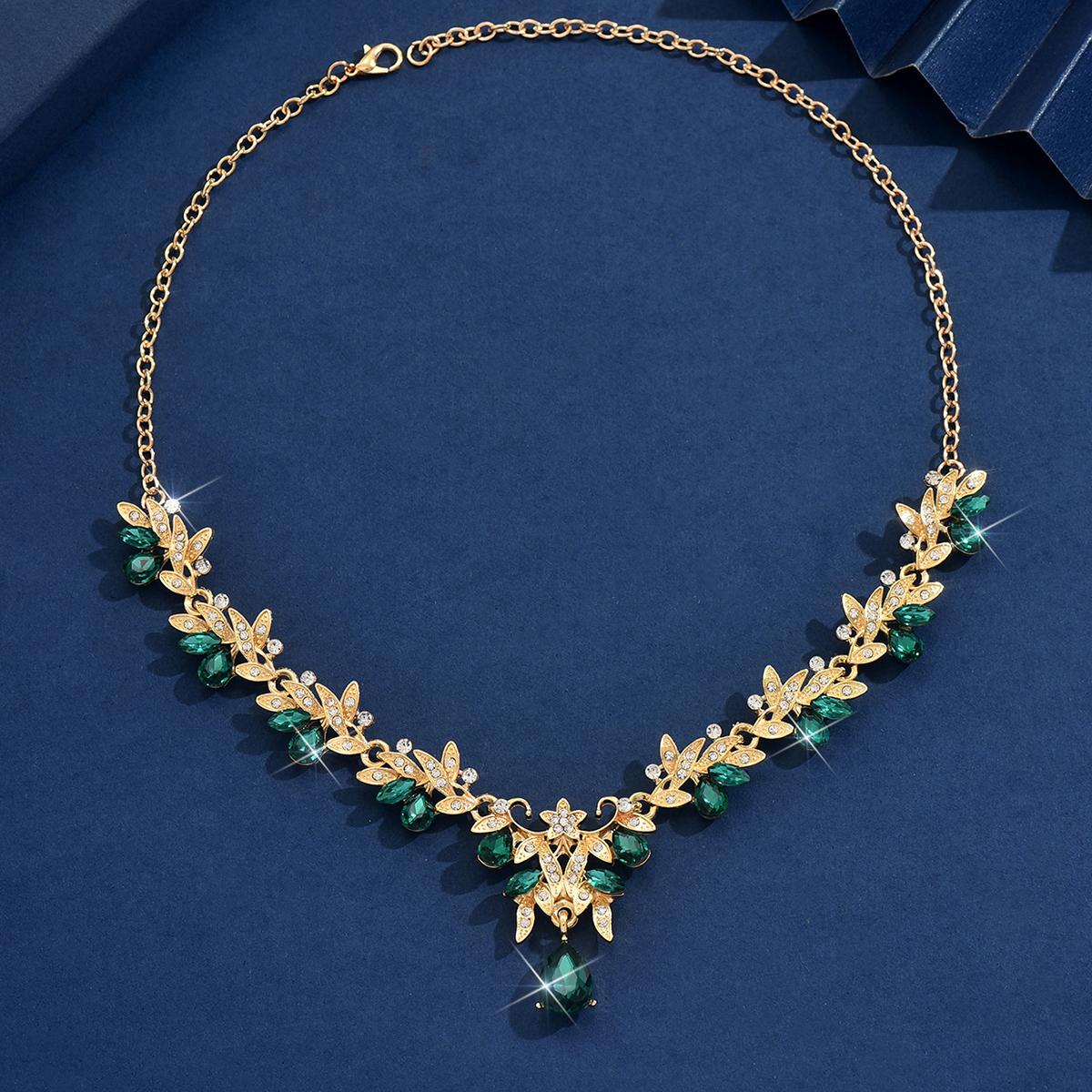 

1PC Women s Fashion Water Drop Pendant Necklace Jewelry Light Luxury Style Suitable for Date, Party, Festival Gift-2167
