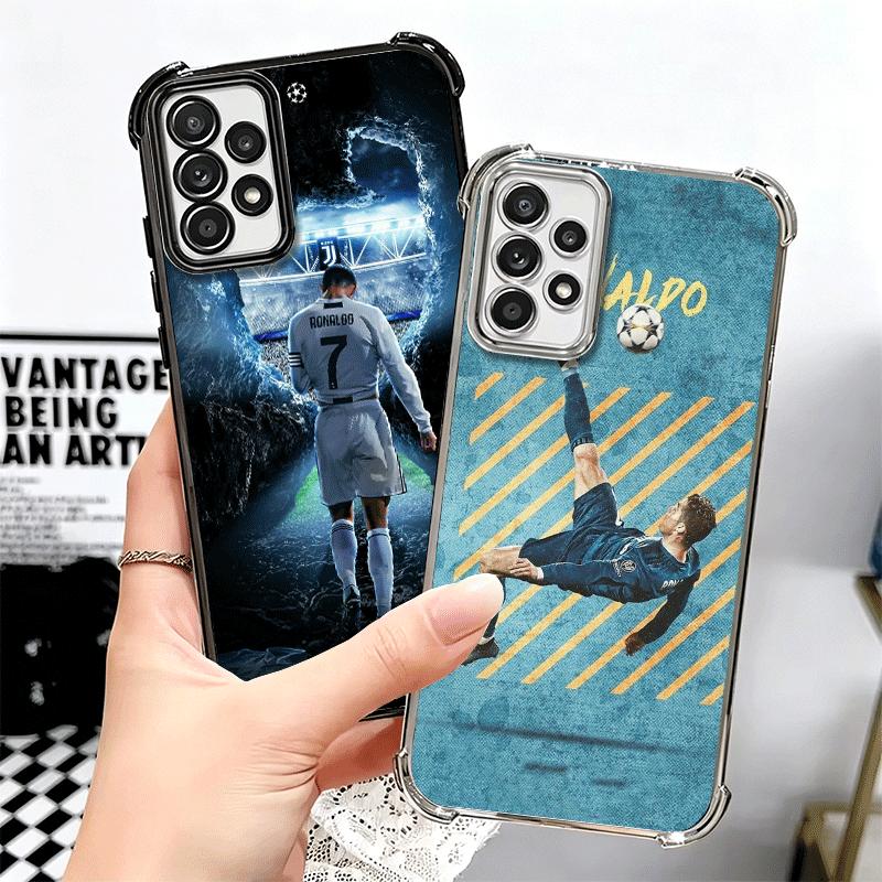 Fußballstar R-Ronaldo C-CR7 Weiche Handyhülle für Samsung A17 A27 A07 A37 A57 A16 A56 A15 A55 A14 A54 A13 A53 A26 A36 A25 A35 A2