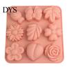 Silicone Molds for Homemade Chocolate DIY Pumpkin Leaf Maple Flower Mold, Candy Jelly Pudding Cake Durable Desserts Soap Candle Tray, Non Stick