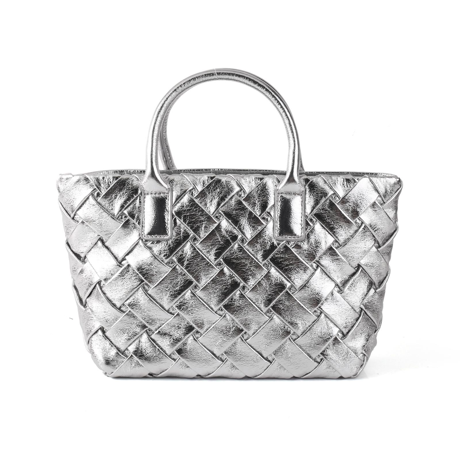 Плиссированная женская сумка-мессенджер — фото 12