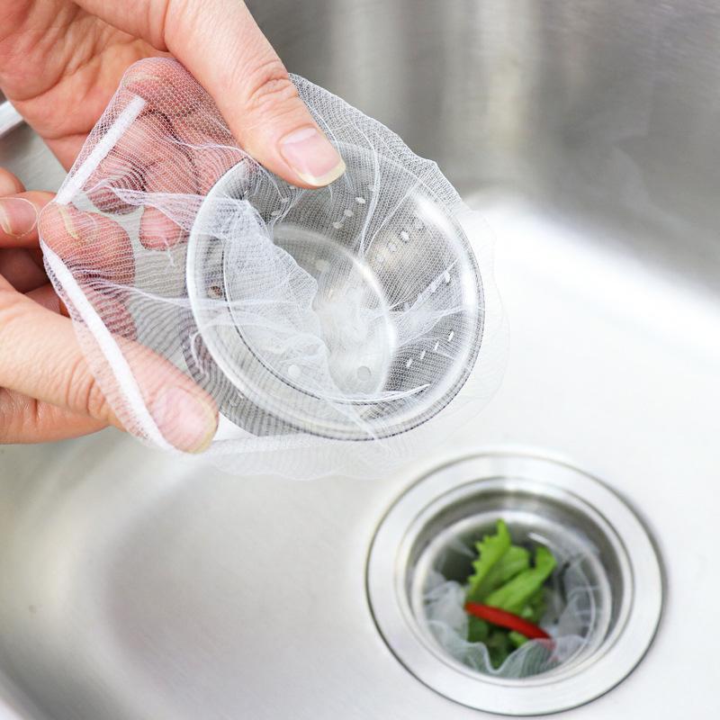 Kitchen Sink Filter Screen, Anti Clogging Net, Bathroom Drain Outlet, Anti Clogging Kitchen Self Filtering Residue