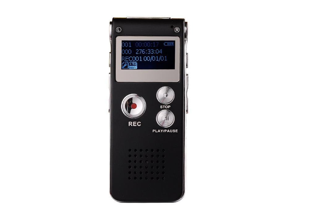 2024 Portable HD Digital Voice Recorder with Noise Reduction & Voice Control