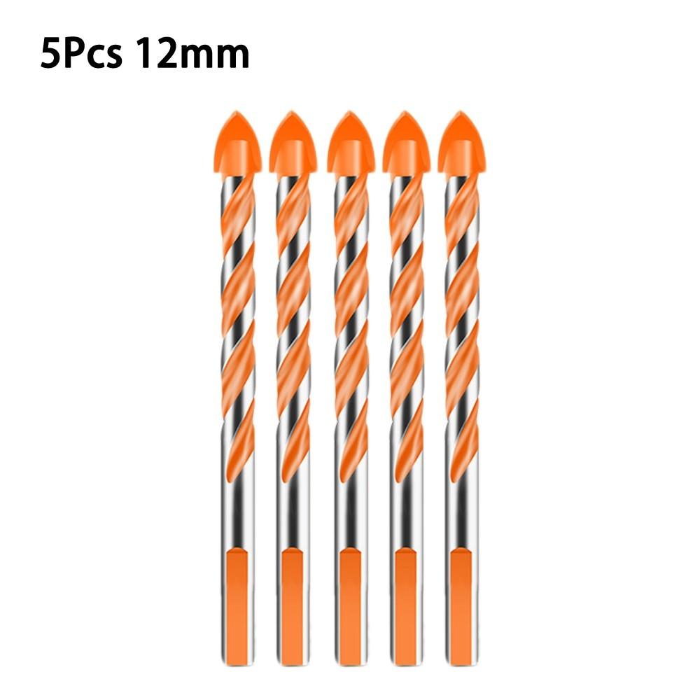 Premium Carbide Triangle Drill Bits for Glass Tile and Ceramic Set of 5