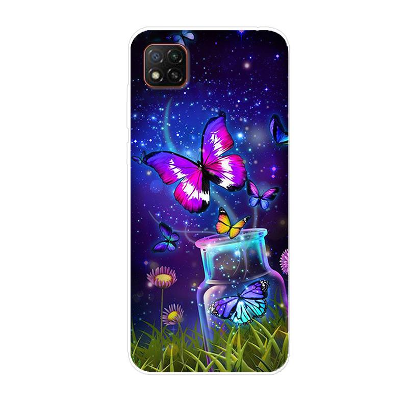 Soft Silicone Case For Xiaomi Redmi 9C NFC Case Soft TPU Christmas Phone Case For Xiaomi Redmi 10C 9C Case Redmi 9 C NFC Cover