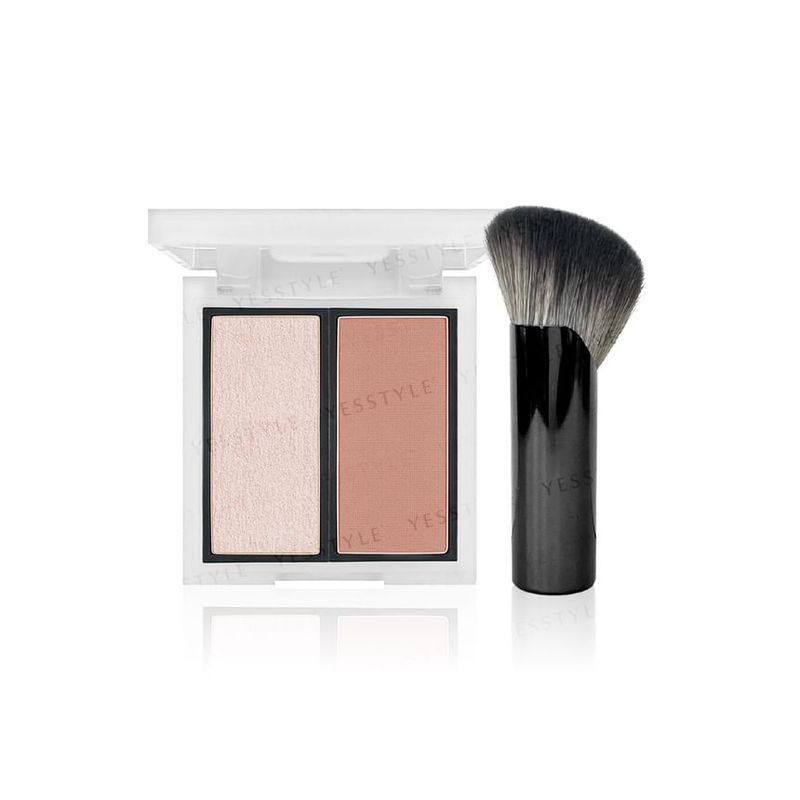 Solone - Exclusive Rosy & Glow Palette With Brush