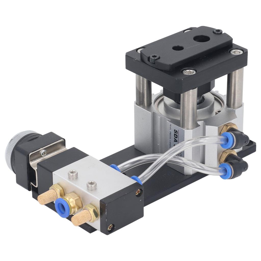 2 Hole Punch Pneumatic Edge Banding Puncher 8mm 12mm Aperture Aluminum Alloy Air Punching Tool