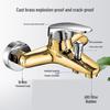 ZISIZ All-Copper Shower Faucet Set