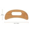 Instrument Gua Sha din lemn Placă de răzuit Instrument de masaj Placă de masaj Guasha pentru slăbire Racletă Gua Sha Instrument de terapie pentru masaj corporal