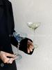 Colorful Spiral Rod Handle Wine Glass Cocktail Glass High-value, Niche Vintage Champagne Glass Goblet Glass