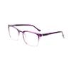 TUREZING Reading Glasses For Men Women Rectangular Gradient Color Fashion Prescription Glasses Lightweight Durable