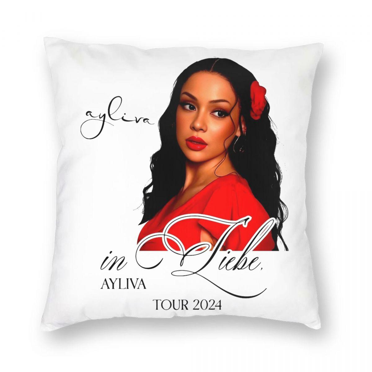 Ayliva In Liebe Flower Pillowcase Double-sided Printing Fabric Cushion Cover Decorations Throw Pillow Case Cover Home Square 12x12Inch