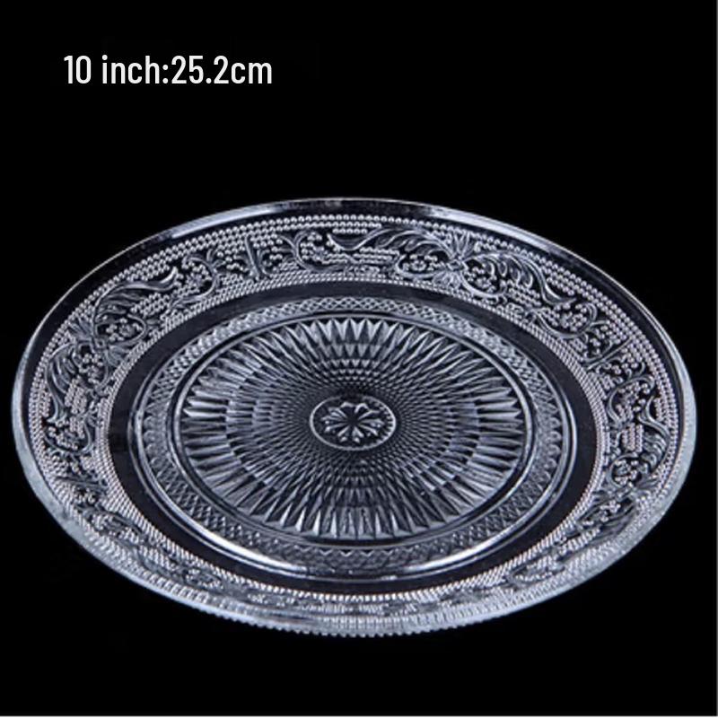 SIFAR Стеклянная фруктовая тарелка с жемчугом