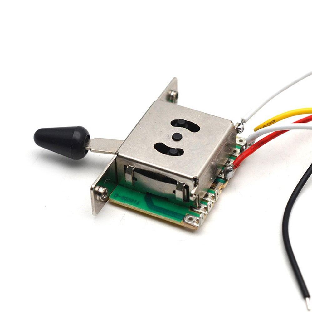E-Gitarrenteile & Zubehör 500k Potis Knöpfe DIY Elektrogitarren-Verkabelungsbaum Vorverkabelt