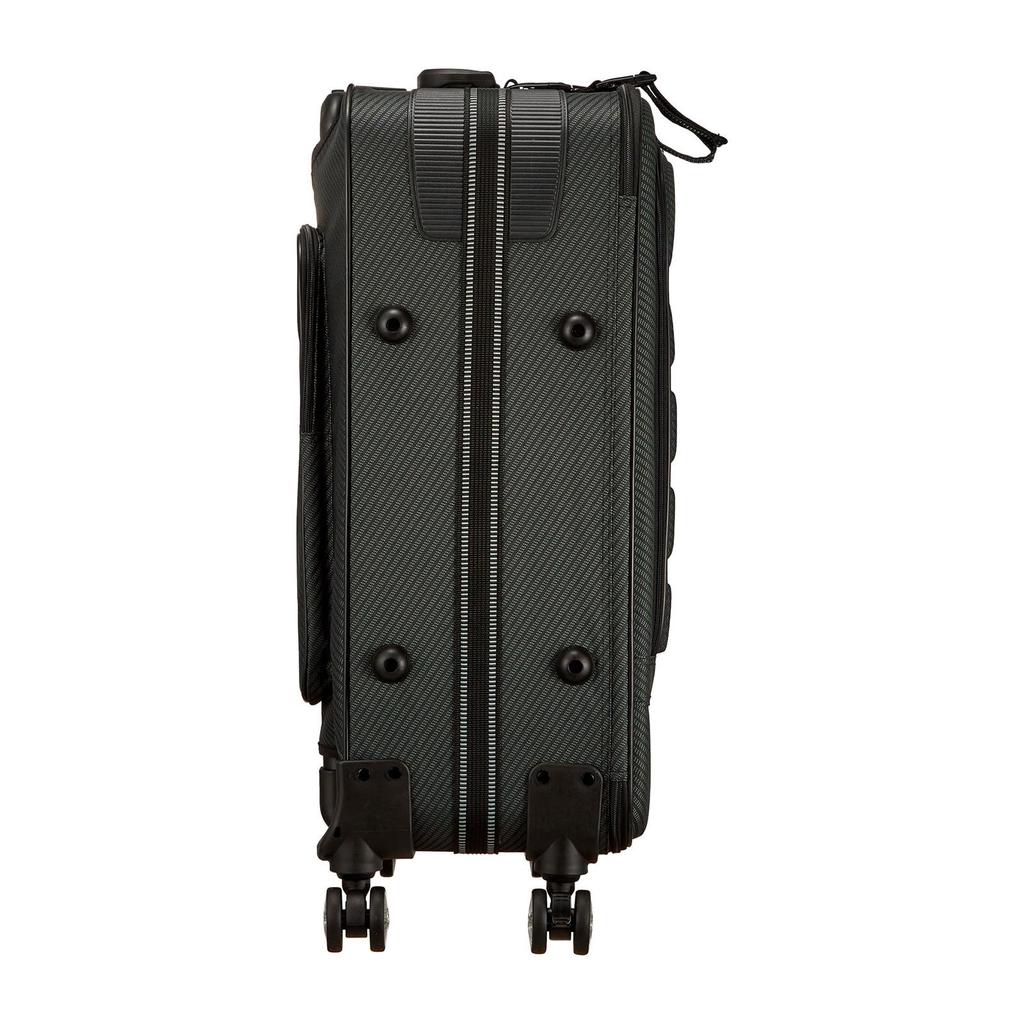 Robust large soft carry with stopper Shock absorption suspension Equipped with double casters Loved for 25 years 80L New L Black [Siffle] 5.6kg size