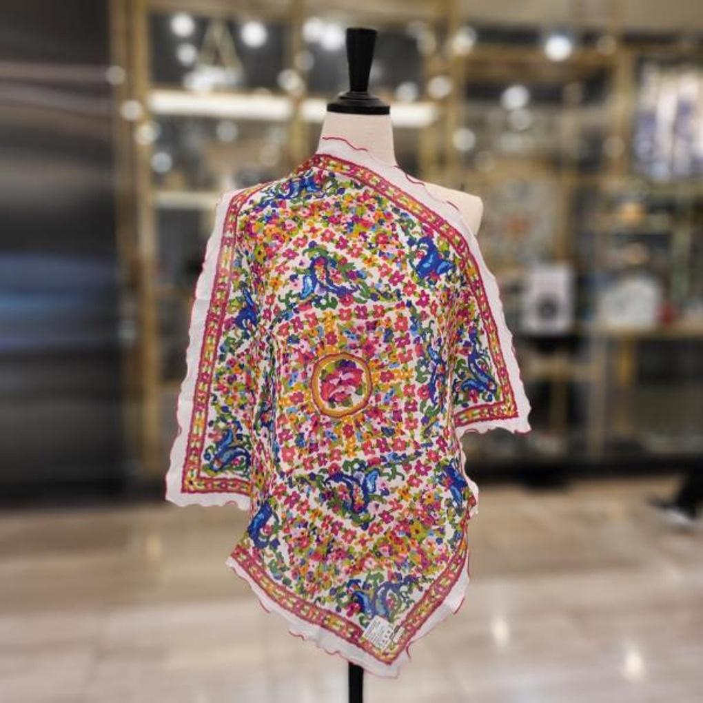 Asamyeon Petite Scarf E22S2CO106 ES Oil Painting