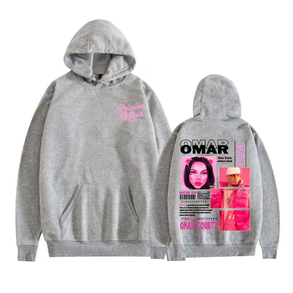 Omar Courtz Primera Musa Graphic Hoodies Men Women Clothing Hip Hop Fashion Sweatshirt Harajuku Casual Fleece Hoodie Streetwear