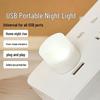 Portable Mini USB LED Night Light: Emergency, Atmosphere, Eye Protection, Small Round Bedside Bulb with Power Bank